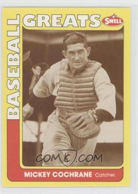 1991 Swell Baseball Greats - [Base] #142 - Mickey Cochrane