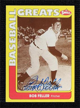 1991 Swell Baseball Greats - [Base] #145 - Bob Feller [JSA Certified COA Sticker]