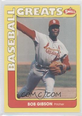 1991 Swell Baseball Greats - [Base] #33 - Bob Gibson