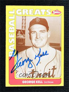 1991 Swell Baseball Greats - [Base] #47 - George Kell [JSA Certified COA Sticker]