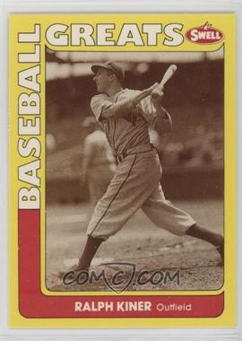1991 Swell Baseball Greats - [Base] #50 - Ralph Kiner