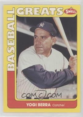 1991 Swell Baseball Greats - [Base] #8 - Yogi Berra