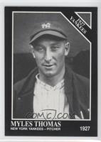 1927 Yankees - Myles Thomas