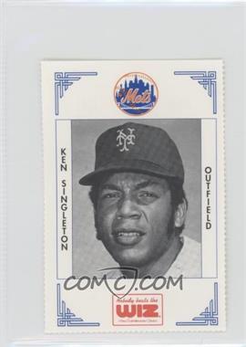 1991 The Wiz/AT&T New York Mets - [Base] #366 - Ken Singleton