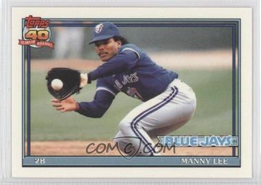 1991 Topps - [Base] - Factory Set Collector's Edition (Tiffany) #297 - Manny Lee