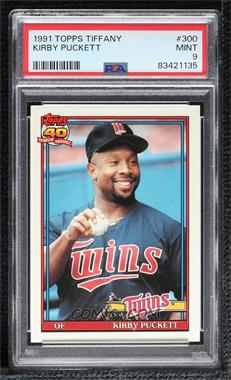 1991 Topps - [Base] - Factory Set Collector's Edition (Tiffany) #300 - Kirby Puckett [PSA 9 MINT]