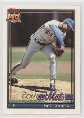 1991 Topps - [Base] - Factory Set Collector's Edition (Tiffany) #330 - Doc Gooden