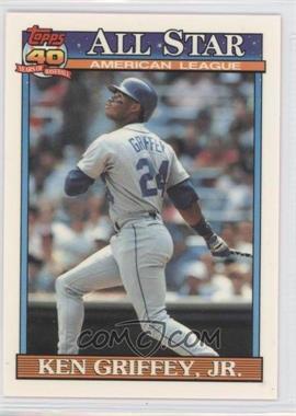 1991 Topps - [Base] - Factory Set Collector's Edition (Tiffany) #392 - All-Star - Ken Griffey Jr.