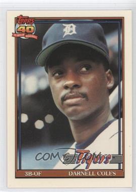 1991 Topps - [Base] - Factory Set Collector's Edition (Tiffany) #506 - Darnell Coles