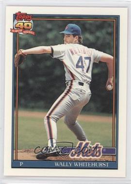 1991 Topps - [Base] - Factory Set Collector's Edition (Tiffany) #557 - Wally Whitehurst