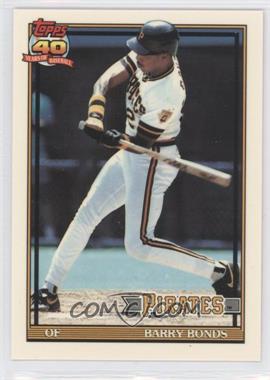 1991 Topps - [Base] - Factory Set Collector's Edition (Tiffany) #570 - Barry Bonds
