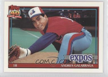 1991 Topps - [Base] - Factory Set Collector's Edition (Tiffany) #610 - Andres Galarraga