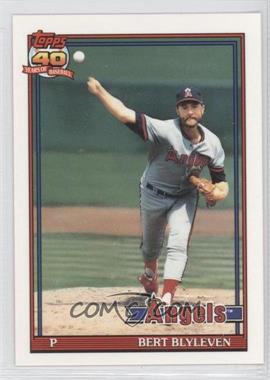 1991 Topps - [Base] - Factory Set Collector's Edition (Tiffany) #615 - Bert Blyleven