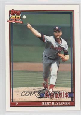 1991 Topps - [Base] - Factory Set Collector's Edition (Tiffany) #615 - Bert Blyleven