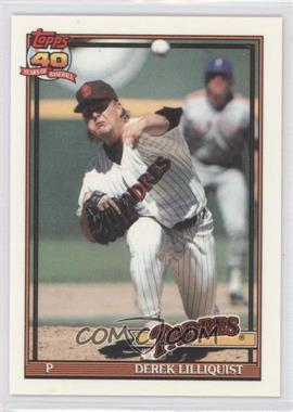 1991 Topps - [Base] - Factory Set Collector's Edition (Tiffany) #683 - Derek Lilliquist