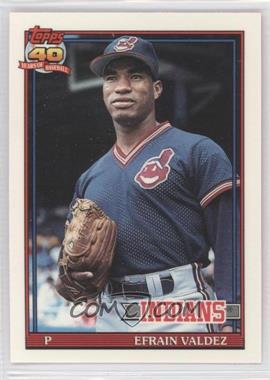 1991 Topps - [Base] - Factory Set Collector's Edition (Tiffany) #692 - Efrain Valdez