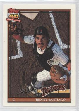 1991 Topps - [Base] - Factory Set Collector's Edition (Tiffany) #760 - Benny Santiago