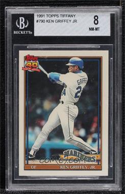 1991 Topps - [Base] - Factory Set Collector's Edition (Tiffany) #790 - Ken Griffey, Jr. [BGS 8 NM‑MT]
