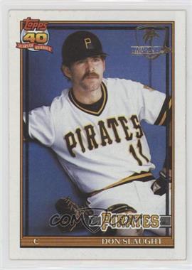 1991 Topps - [Base] - Operation Desert Shield #221 - Don Slaught