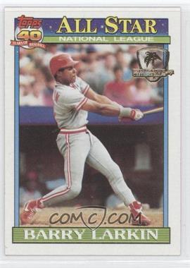 1991 Topps - [Base] - Operation Desert Shield #400 - All-Star - Barry Larkin