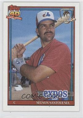 1991 Topps - [Base] - Operation Desert Shield #744 - Nelson Santovenia