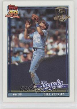 1991 Topps - [Base] - Operation Desert Shield #754 - Bill Pecota