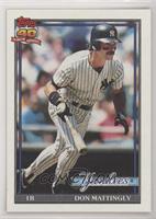 Don Mattingly (B* Before Copyright; Barely Visible Topps 40th Anniversary Logo;…