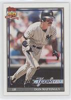 Don Mattingly (B* Before Copyright; Barely Visible Topps 40th Anniversary Logo;…