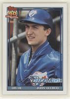 John Olerud (A* Before Copyright; Barely Visible 40th Anniversary Logo on Back)