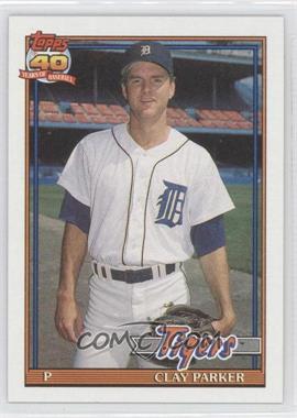 1991 Topps - [Base] #183 - Clay Parker
