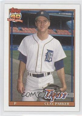 1991 Topps - [Base] #183 - Clay Parker