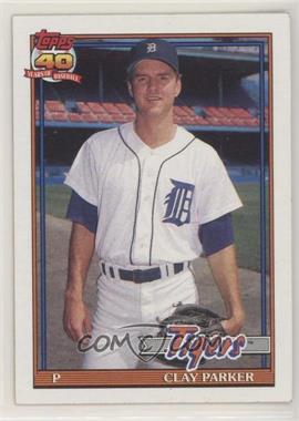 1991 Topps - [Base] #183 - Clay Parker