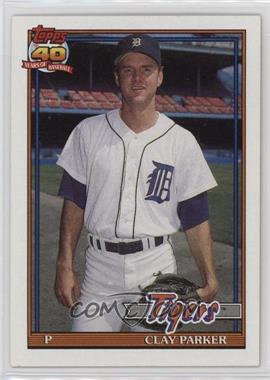 1991 Topps - [Base] #183 - Clay Parker