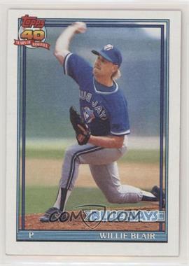 1991 Topps - [Base] #191 - Willie Blair