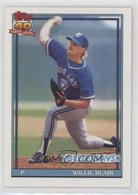 1991 Topps - [Base] #191 - Willie Blair