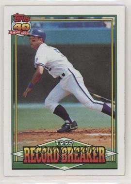 1991 Topps - [Base] #2 - Record Breaker - George Brett