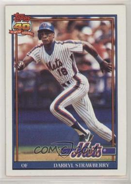 1991 Topps - [Base] #200 - Darryl Strawberry