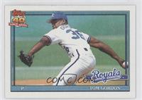 Tom Gordon (A* Before Copyright; Barely Visible Topps 40th Anniversary Logo)