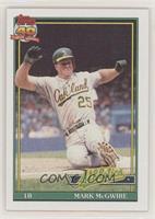 Mark McGwire (SLG 618, Barely Visible 40th Anniversary Logo)