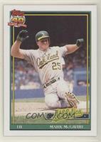 Mark McGwire (SLG 618, Barely Visible 40th Anniversary Logo)
