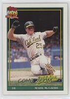 Mark McGwire (SLG 618, Barely Visible 40th Anniversary Logo)