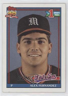 1991 Topps - [Base] #278 - Alex Fernandez