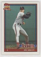 Jim Abbott (B* Before Copyright; Barely Visible 40th Anniversary Logo on back)