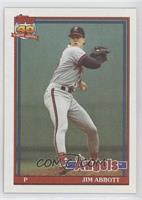 Jim Abbott (B* Before Copyright; Barely Visible 40th Anniversary Logo on back) …