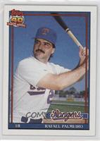 Rafael Palmeiro (B* Before Copyright; Barely Visible 40th Anniversary Logo)