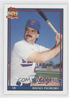 Rafael Palmeiro (B* Before Copyright; Barely Visible 40th Anniversary Logo)