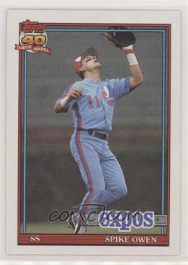 1991 Topps - [Base] #372 - Spike Owen