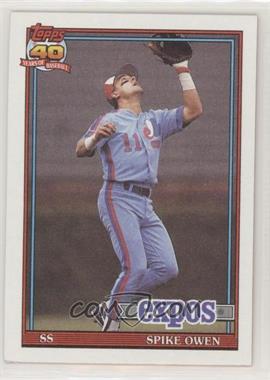 1991 Topps - [Base] #372 - Spike Owen