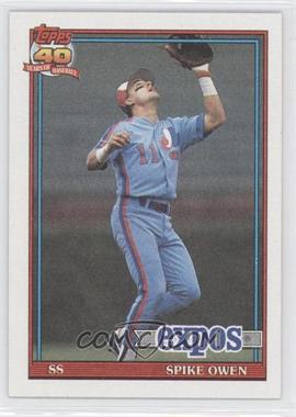 1991 Topps - [Base] #372 - Spike Owen