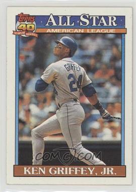 1991 Topps - [Base] #392 - All-Star - Ken Griffey, Jr.